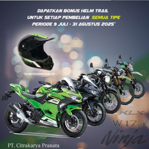 PROMO BONUS HELM KLX