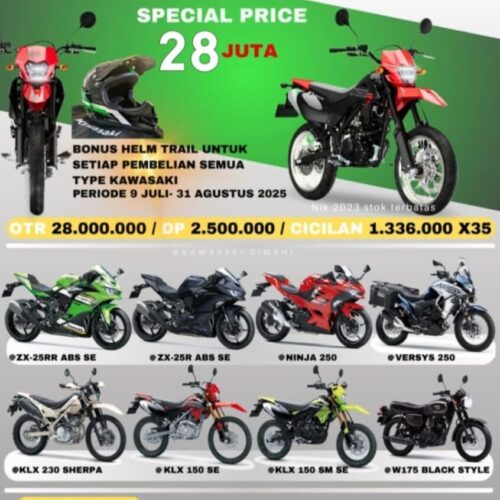 PROMO BONUS HELM KLX